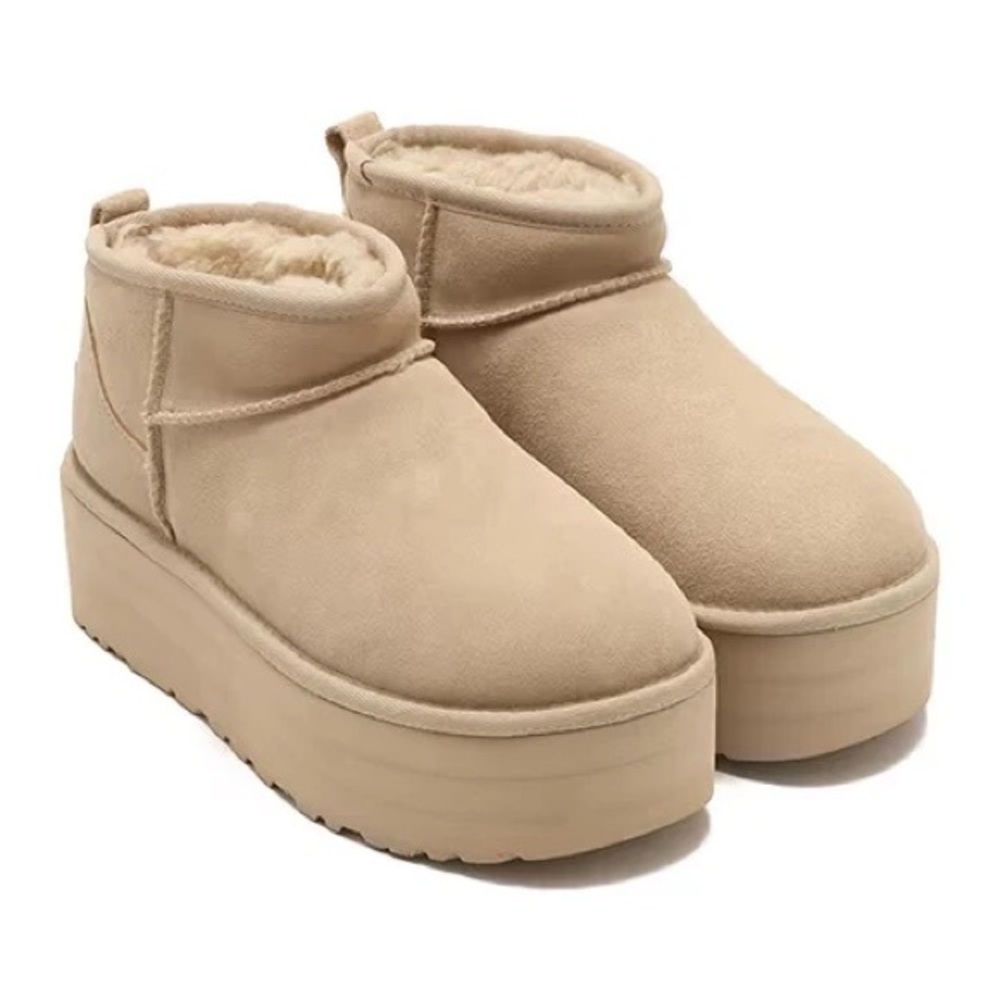 ugg ultra mini platform in mustard seed
